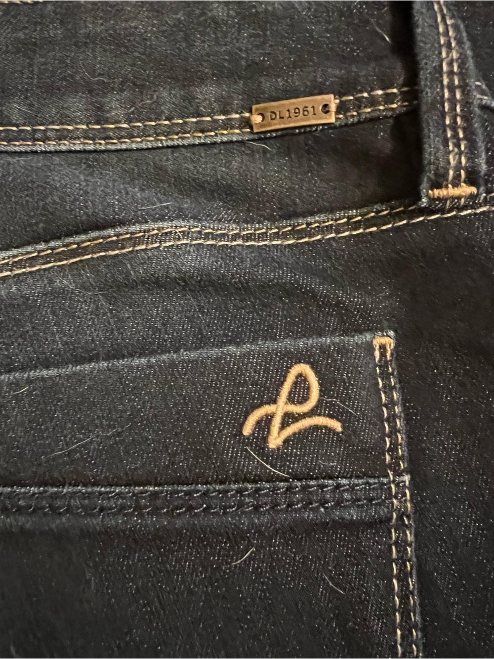 DL1961 Women's Dark Indigo Boot Cut Jeans - Picture 8 of 10